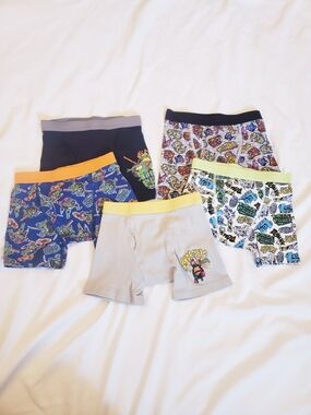 Boys Size 6 TMNT Boxer Briefs Pack